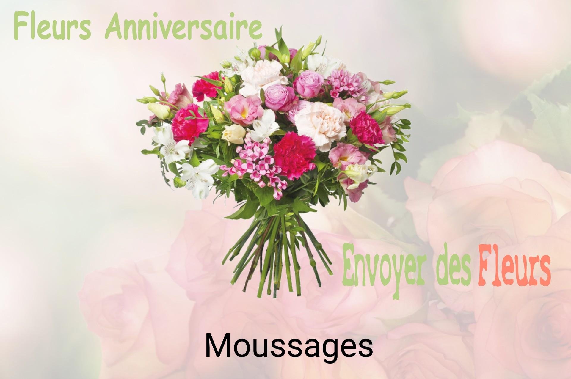Bouquet de fleurs d’anniversaire livré à Moussages